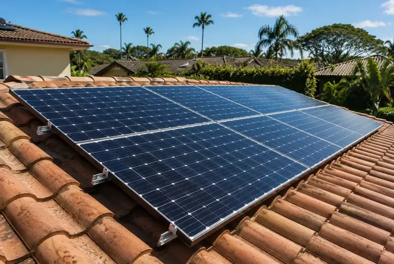 Installation de panneaux solaires à Lavau-sur-Loire